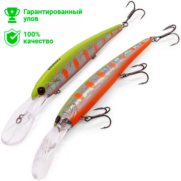 Воблер Kosadaka Bandit Deep XL 120F, плав., 120мм, 21г, 5-8м, цв.TX
