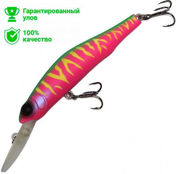 Воблер Kosadaka MASCOT XL плав., 80мм, 9г., 1.2-2.5м, цв.ROS