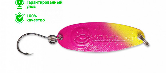 Блесна Kosadaka Micron (одинарный крючок), 33мм, 3г., Цвет NC sMicSH33-NC sMicSH33-NC