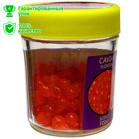 Приманка Kosadaka силикон. Икра плав. запах рыбы (банка 9г), цв. оранжевый