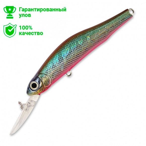 Воблер Kosadaka MASCOT XL плав., 80мм, 9г., 1.2-2.5м, цв.SH