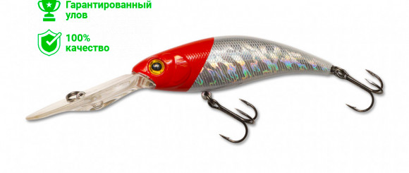 Воблер Kosadaka TROL DD 100F плав., 100мм, 26г., 3.5-5.5м, цв.RH