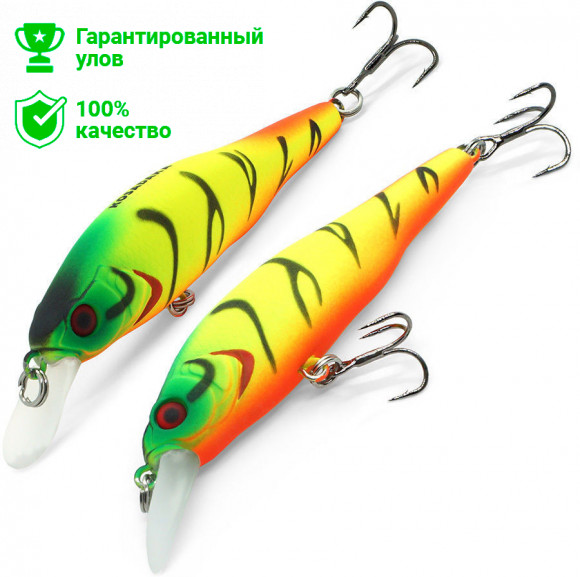 Воблер Kosadaka X-80 xs 65SP суспенд, 65мм, 5.5г, 0.8-1.2м, цв.TT