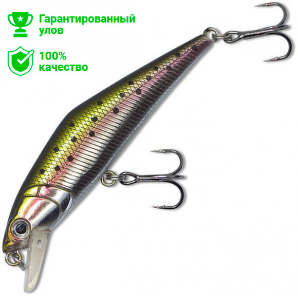 Воблер Kosadaka Gravy-2 XS 63F плав., 63мм, 3.9г, 0.6-1.2м, цв.TR