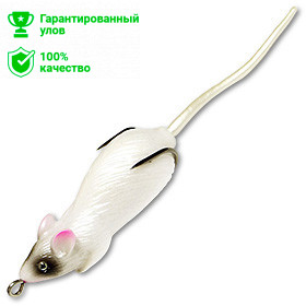 Приманка-незацепл. мягк. оснащ. плав. Мышь-глайдер LM1 60mm, 12g, цвет C86 (Kosadaka)