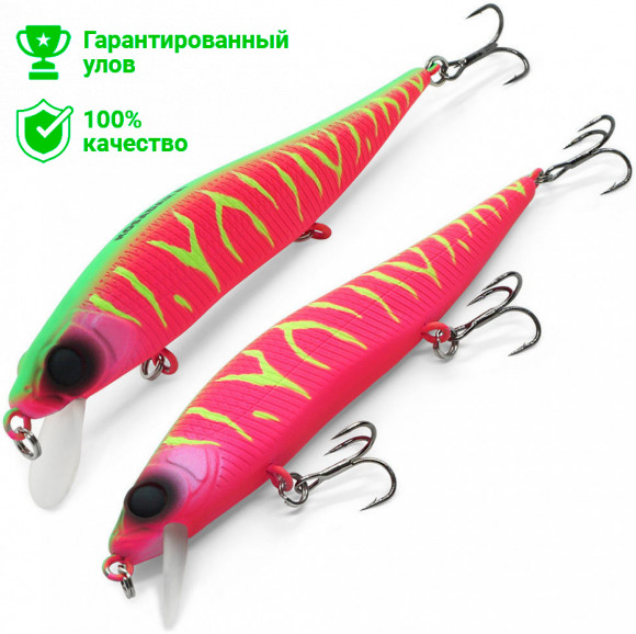 Воблер Kosadaka VISION Minnow xs 98SP суспенд, 98мм, 9г, 0.5-1.5м, цв.ROS