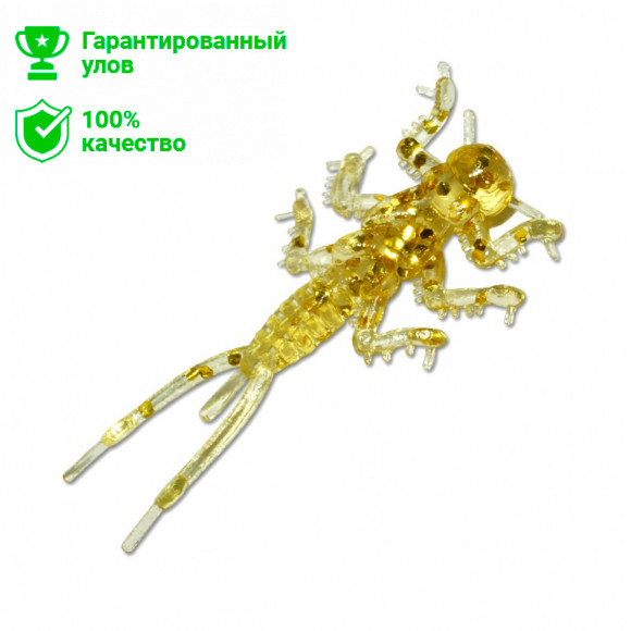Мягкая приманка Kosadaka BugSY 35мм, цв. TG (20шт.)