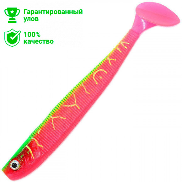 Виброхвост Kosadaka MANTICORA 100, цвет ROS, 3шт.