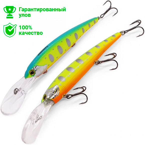 Воблер Kosadaka Bandit Deep XL 120F, плав., 120мм, 21г, 5-8м, цв.SNT