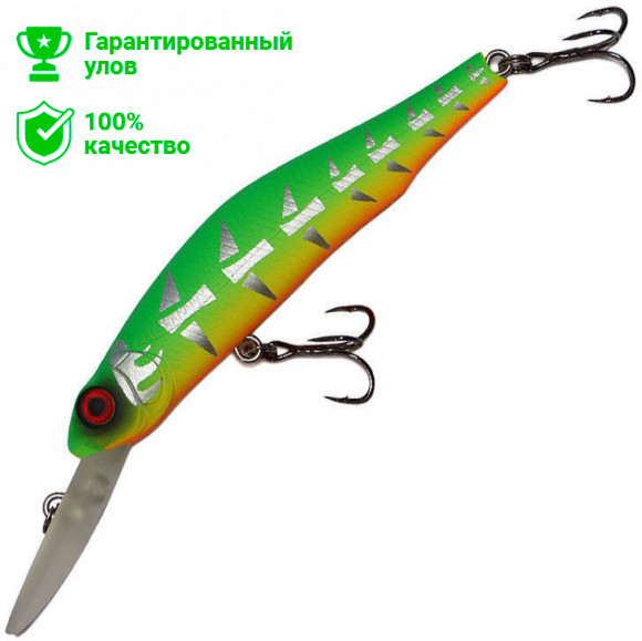 Воблер Kosadaka MASCOT XL плав., 80мм, 9г., 1.2-2.5м, цв.VX