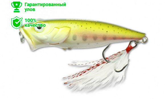Воблер Kosadaka NEXT popper 65 поверхн., 65мм, 6.1г, цв.NT