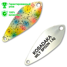 Блесна Kosadaka Trout Police WILY SPOON 1.6g, 27mm, цвет F26