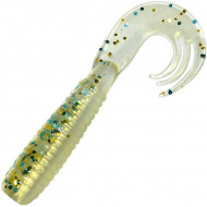 Твистер Kosadaka с разрезным хвостом TRIPLE TAIL 90, 8шт., цвет GTR