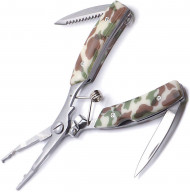 Пассатижи-обжим Kosadaka для завод.колец, кусачки, нож, пила, 16.2см, нерж.сталь, ABS-пласт N-104S