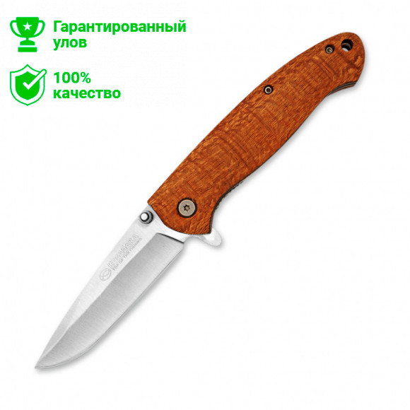 Нож "Kosadaka" складной 19.8/11.2см 103г (деревянная рукоять) N-F24