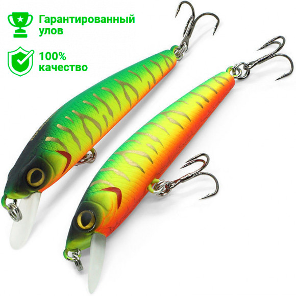 Воблер Kosadaka TD Minnow xs 60SP суспенд, 60мм, 3.7г, 0.0-1.0м, цв.MHT