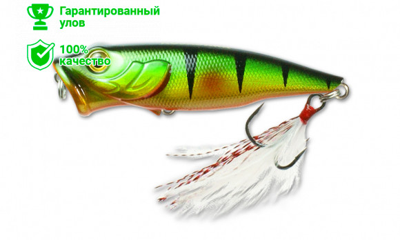 Воблер Kosadaka NEXT popper 65 поверхн., 65мм, 6.1г, цв.PC