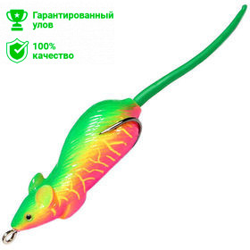 Приманка-незацепл. мягк. оснащ. плав. Мышь-глайдер LM1 60mm, 12g, цвет C92 (Kosadaka)