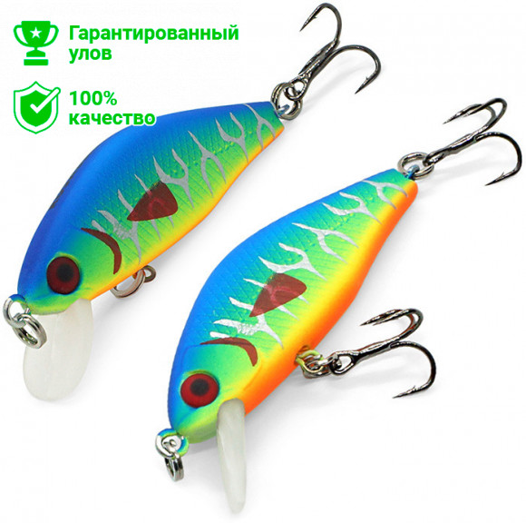 Воблер Kosadaka AWAX xs 45F плав., 45мм, 2.4г, 0.0-0.4м, цв.REV