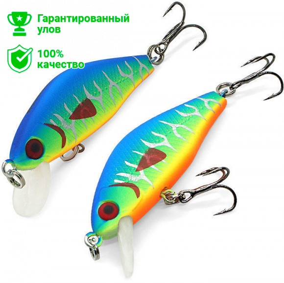 Воблер Kosadaka AWAX xs 45F плав., 45мм, 2.4г, 0.0-0.4м, цв.REV