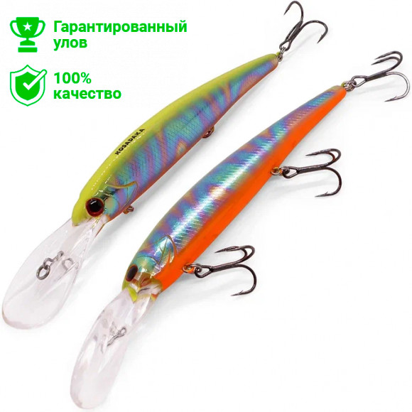 Воблер Kosadaka Bandit Deep XL 120F, плав., 120мм, 21г, 5-8м, цв.PRL