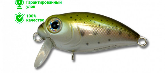 Воблер Kosadaka ROGER Surf плав., 36мм, 3,35г, 0,1-0,3м, цв.NT