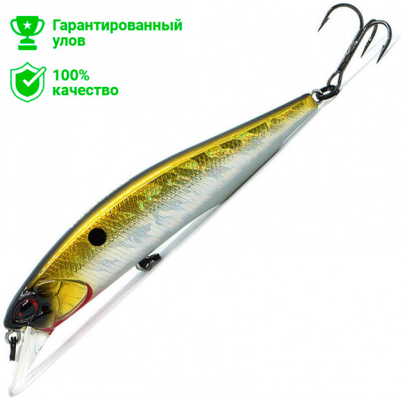 Воблер Kosadaka REALIZER XS 100SP сусп., 100мм, 15г, 0-0.8м, цв.GTR