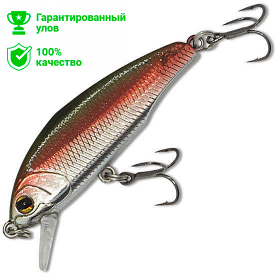 Воблер Kosadaka Gravy-4 XS 44S тон., 44мм, 2.5г, 0.5-1.5м, цв.HRH