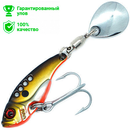 Джиг-спиннер cicada Kosadaka FISH DARTS FS5-22 60mm, 22g, цвет HBR