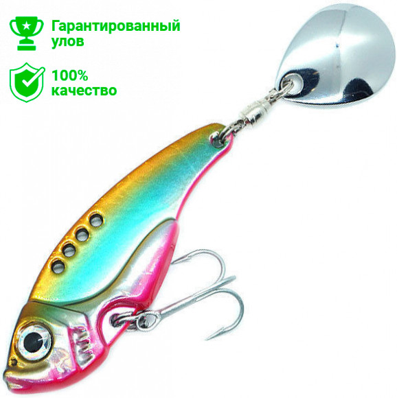 Джиг-спиннер cicada Kosadaka FISH DARTS FS5-22 60mm, 22g, цвет HSH