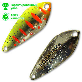 Блесна Kosadaka Trout Police WILY SPOON 1.6g, 27mm, цвет Y29 Блесна Kosadaka Trout Police WILY SPOON 1.6g, 27mm, цвет Y29
