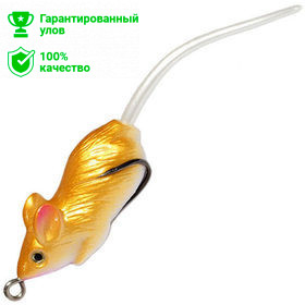 Приманка-незацепл. мягк. оснащ. плав. Мышь-глайдер LM2 45mm, 7g, цвет C82 (Kosadaka)