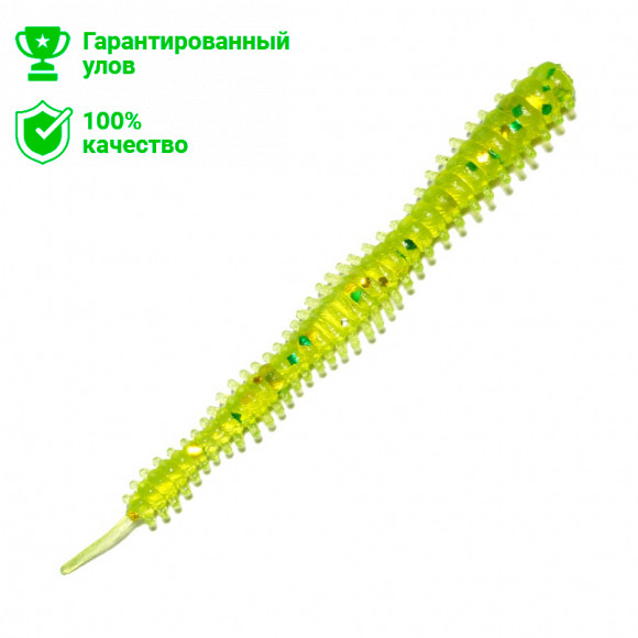 Мягкая приманка Kosadaka S-Liner Worm 55мм, цв. GR (15шт.)