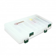 Коробка Kosadaka TB1100, 275x190x50мм, для воблеров, двухсторонняя Коробка Kosadaka TB1100, 275x190x50мм, для воблеров, двухсторонняя