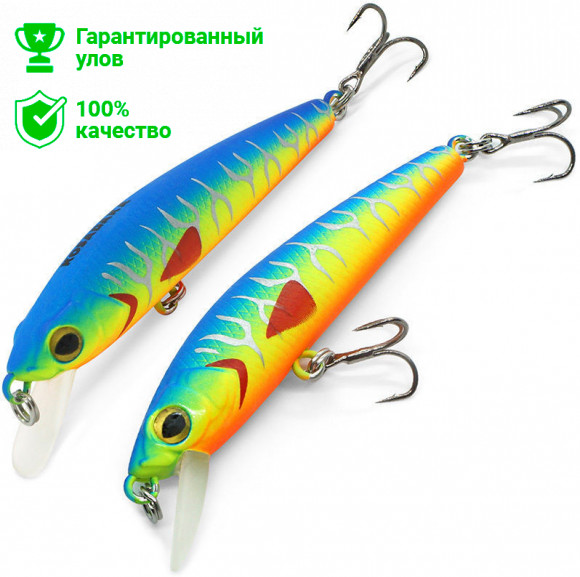 Воблер Kosadaka TD Minnow xs 60SP суспенд, 60мм, 3.7г, 0.0-1.0м, цв.REV