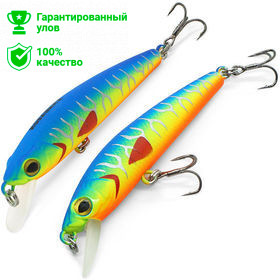 Воблер Kosadaka TD Minnow xs 60SP суспенд, 60мм, 3.7г, 0.0-1.0м, цв.REV