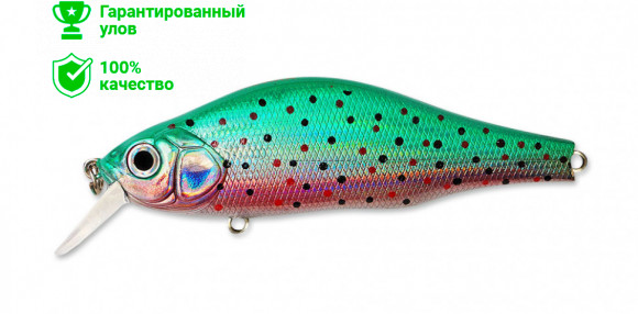 Воблер Kosadaka MIRAGE XS плав., 50мм, 4г., 0.3-0.8м, цв.TR