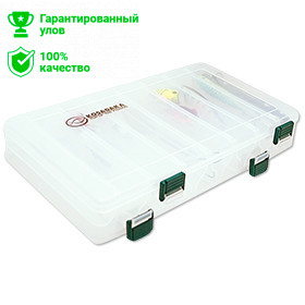 Коробка Kosadaka TB1101, 275x170x50мм, для воблеров, двухсторонняя
