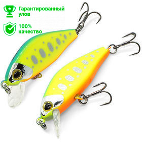 Воблер Kosadaka AWAX xs 45F плав., 45мм, 2.4г, 0.0-0.4м, цв.SNT