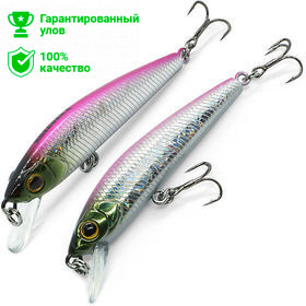 Воблер Kosadaka TD Minnow xs 60SP суспенд, 60мм, 3.7г, 0.0-1.0м, цв.ROK