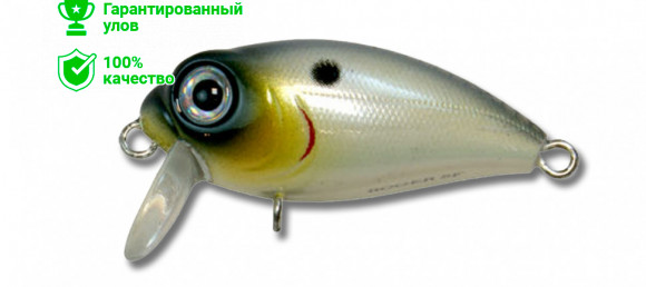Воблер Kosadaka ROGER Surf плав., 36мм, 3,35г, 0,1-0,3м, цв.PSSH