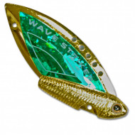 Блесна Kosadaka Wave Striker 21g Gold/Green