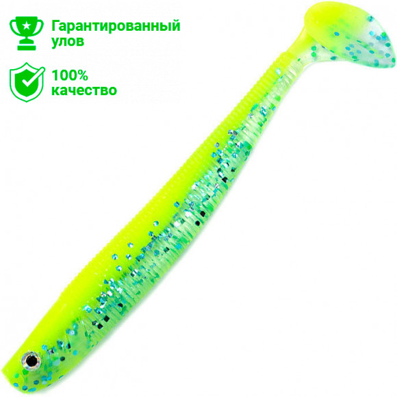 Виброхвост Kosadaka MANTICORA 100, цвет YTR, 5шт.
