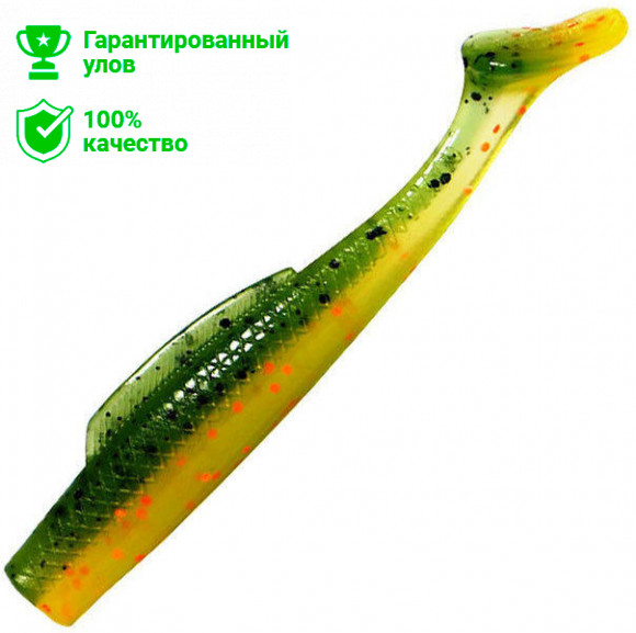 Виброхвост Kosadaka WEEDLESS MINNOW 88, 6шт., цвет BOT