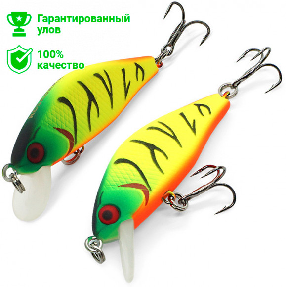 Воблер Kosadaka AWAX xs 45F плав., 45мм, 2.4г, 0.0-0.4м, цв.TT