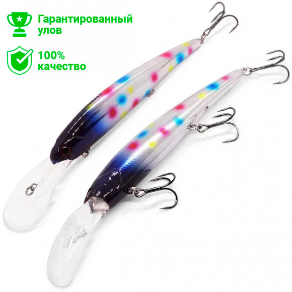 Воблер Kosadaka Bandit Deep XL 120F, плав., 120мм, 21г, 5-8м, цв.B84