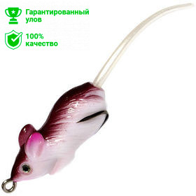 Приманка-незацепл. мягк. оснащ. плав. Мышь-глайдер LM2 45mm, 7g, цвет C85 (Kosadaka)