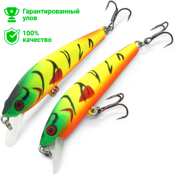 Воблер Kosadaka TD Minnow xs 60SP суспенд, 60мм, 3.7г, 0.0-1.0м, цв.TT