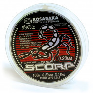 Леска Kosadaka "SCORP" 0,40мм 100м (10шт.)
