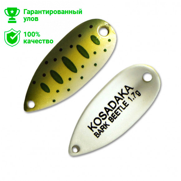 Блесна Kosadaka Trout Police BARK BEETLE 1.7g, 23mm, цвет 400